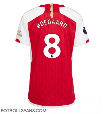 Arsenal Martin Odegaard #8 Replika Hemmatröja Damer 2023-24 Kortärmad